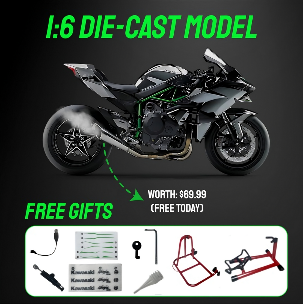 1:6 Ninja H2R Model