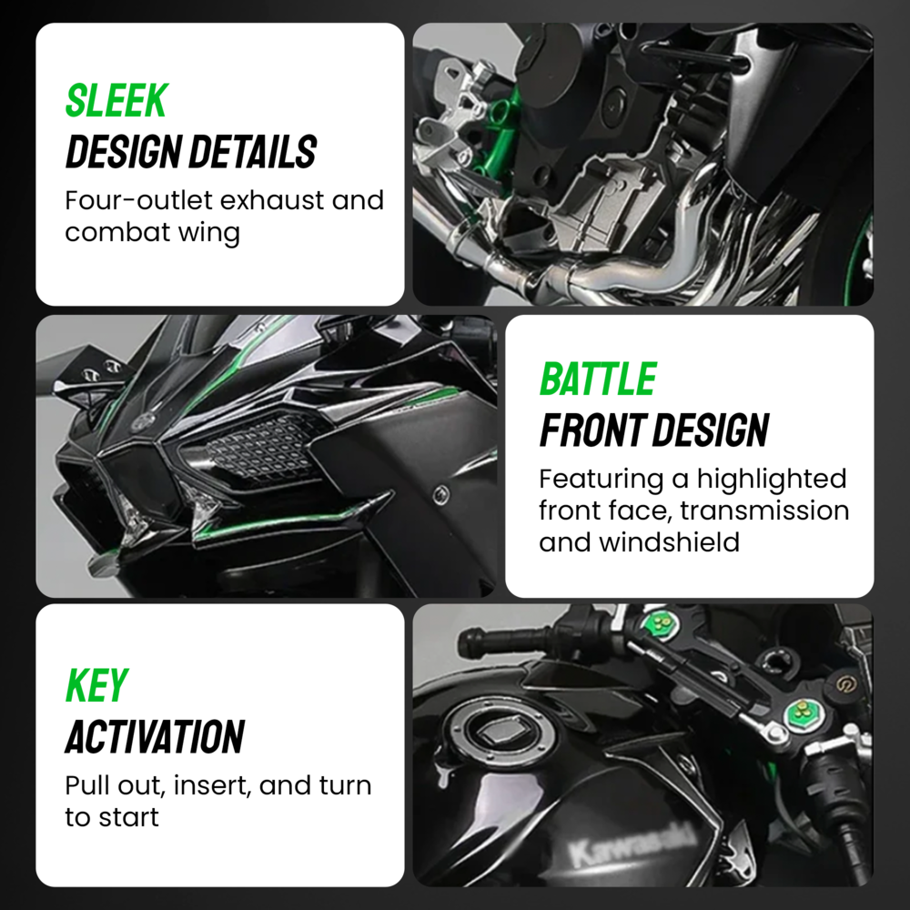1:6 Ninja H2R Model
